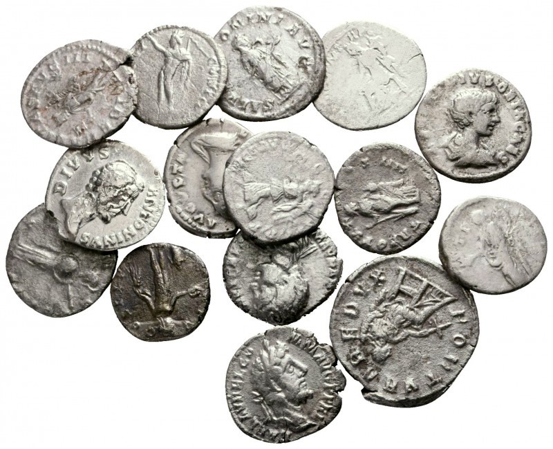 Lot of ca. 15 roman silver coins / SOLD AS SEEN, NO RETURN!

nearly very fine