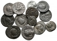 Lot of ca. 13 roman coins / SOLD AS SEEN, NO RETURN!very fine