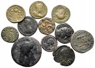 Lot of ca. 12 roman bronze coins / SOLD AS SEEN, NO RETURN!nearly very fine