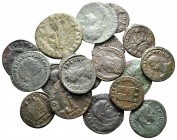 Lot of ca. 17 roman bronze coins / SOLD AS SEEN, NO RETURN!nearly very fine