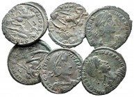 Lot of ca. 6 roman bronze coins / SOLD AS SEEN, NO RETURN!very fine