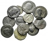 Lot of ca. 12 roman bronze coins / SOLD AS SEEN, NO RETURN!very fine