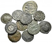 Lot of ca. 12 roman bronze coins / SOLD AS SEEN, NO RETURN!very fine