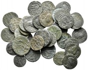 Lot of ca. 35 roman bronze coins / SOLD AS SEEN, NO RETURN!very fine