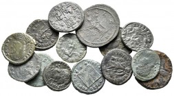 Lot of ca. 14 roman bronze coins / SOLD AS SEEN, NO RETURN!nearly very fine
