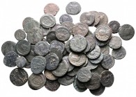 Lot of ca. 70 roman bronze coins / SOLD AS SEEN, NO RETURN!nearly very fine