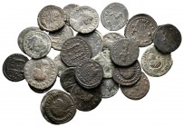 Lot of ca. 27 roman bronze coins / SOLD AS SEEN, NO RETURN!very fine