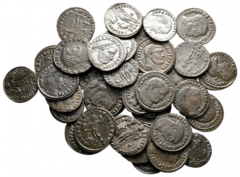 Lot of ca. 37 roman bronze coins / SOLD AS SEEN, NO RETURN!

very fine