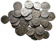 Lot of ca. 37 roman bronze coins / SOLD AS SEEN, NO RETURN!very fine