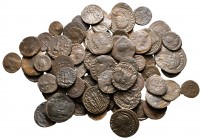 Lot of ca. 77 roman bronze coins / SOLD AS SEEN, NO RETURN!nearly very fine
