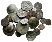 Lot of ca. 27 ancient bronze coins / SOLD AS SEEN, NO RETURN!nearly very fine
