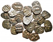Lot of ca. 25 byzantine bronze coins / SOLD AS SEEN, NO RETURN!very fine