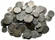 Lot of ca. 100 islamic bronze coins / SOLD AS SEEN, NO RETURN!very fine
