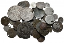Lot of ca. 45 ottoman coins / SOLD AS SEEN, NO RETURN!nearly very fine