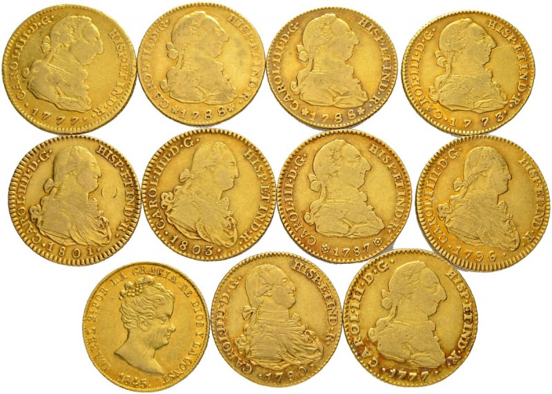 [66.47g] 
SPANIEN
Lots
Goldmünzen diverse Jahrgänge. Feingewicht total: 66.47...