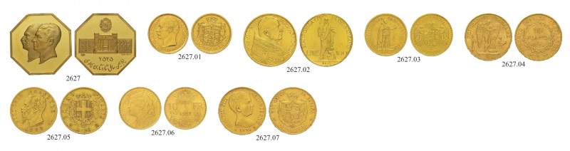 [44.27g] 
GOLDMÜNZENLOTS DIVERSER LÄNDER
Diverse Länder
Verschiedene Nominale...