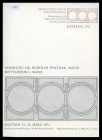 Dr. Busso Peus Nachf.
Katalog 275 / Auktion 23.- 25. März 1971
leicht gebraucht