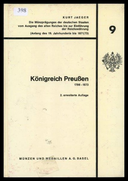 Jäger, Kurt
Königreich Preußen ( 1786 - 1873 )
leicht gebraucht