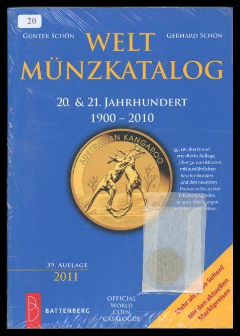 Schön, Günter
Welt Münzenkatalog (1900 - 2010 )
leicht gebraucht