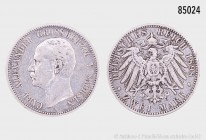 Sachsen-Weimar-Eisenach, Carl Alexander (1853-1901), 2 Mark 1898 A. 10,96 g; 28 mm. AKS 39; Jaeger 156. Fast sehr schön/sehr schön.