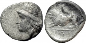 GREEK. Uncertain (Temnos?). Diobol (4th-2nd centuries BC).