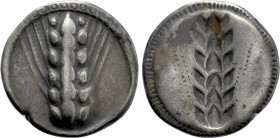LUCANIA. Metapont. Didrachm (Circa 540-510  BC).