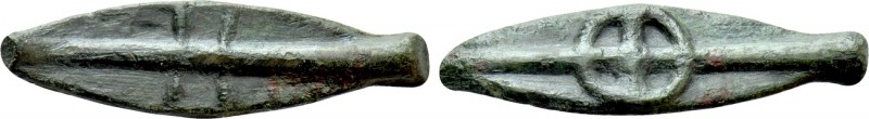 SKYTHIA. Borysthenes. Cast Ae (Circa 550-450/25 BC). 

Obv: Bilobate arrowhead...