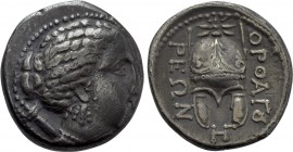 THRACE. Orthagoreia. Stater (Circa 340-330  BC).