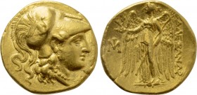 KINGS OF MACEDON. Alexander III 'the Great' (336-323 BC). GOLD Stater. Miletos.