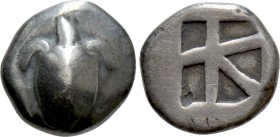 ATTICA. Aegina. Triobol or Hemidrachm (Circa 475-470 BC).