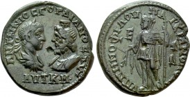 MOESIA INFERIOR. Marcianopolis. Gordian III (238-244), with Serapis. Ae Pentassarion. Menophilus, legatus consularis.