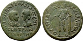 THRACE. Anchialus. Gordian III, with Tranquillina (238-244). Ae.