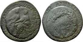 LYDIA. Sardis. Germanicus and Drusus (Died 19 and 23, respectively). Ae. Alexander of Sardis, son of Kleon, high priest of the Koinon of Asia.