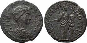 PHRYGIA. Hadrianopolis-Sebaste. Geta (Caesar, 198-209). Ae.