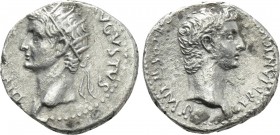 CAPPADOCIA. Caesarea. Germanicus with Divus Augustus (Caesar, 15 BC-19 AD). Drachm.
