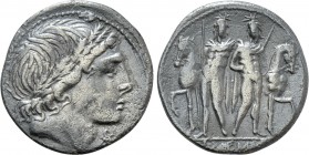 L. MEMMIUS. Denarius (109-108 BC). Rome.