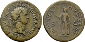 DIVUS CLAUDIUS (Died 54). Sesterz. Rome.