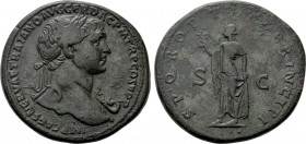 TRAJAN (98-117). Sestertius. Rome.