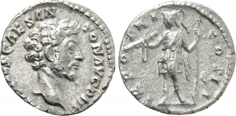 MARCUS AURELIUS (Caesar, 139-161). Denarius. Rome. 

Obv: AVRELIVS CAES ANTON ...