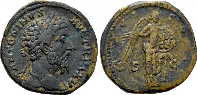 MARCUS AURELIUS (161-180). Sestertius. Rome. 

Obv: M ANTONINVS AVG TR P XXVI....