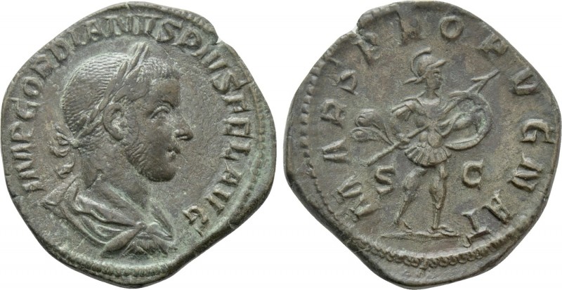 GORDIAN III (238-244). Sestertius. Rome. 

Obv: IMP GORDIANVS PIVS FEL AVG. 
...