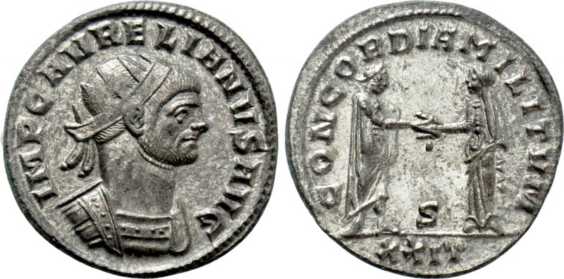 AURELIAN (270-275). Antoninianus. Siscia. 

Obv: IMP C AVRELIANVS AVG. 
Radia...