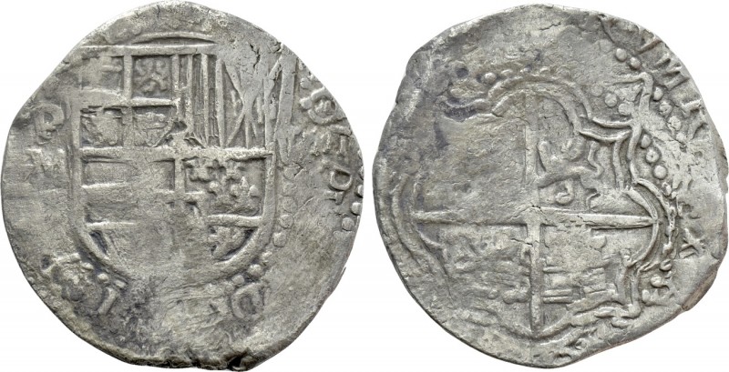 BOLIVIA. Philip III (1598-1621). Cob 8 Reales. Potosi. 

Obv: Crowned coat-of-...