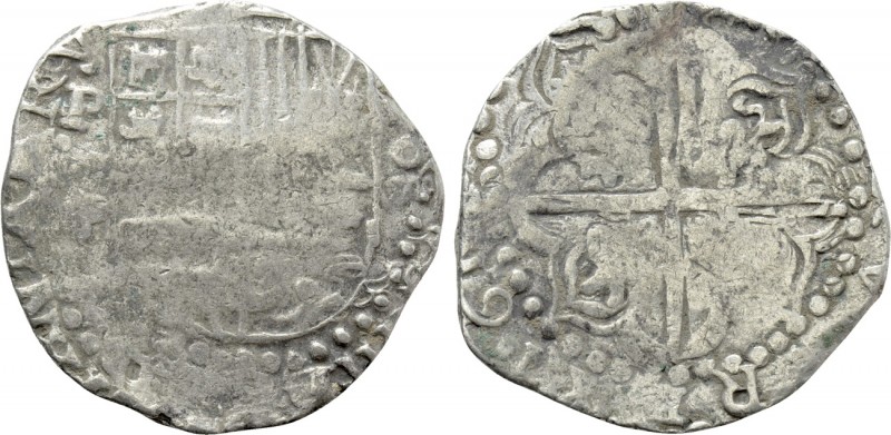 BOLIVIA. Philip III (1598-1621). Cob 8 Reales. Potosi. 

Obv: Crowned coat-of-...