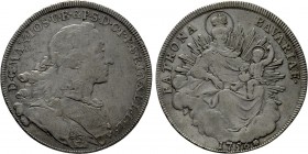 GERMANY. Bavaria. Maximilian III Joseph (1745-1777). Madonnentaler (1756).