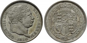 GREAT BRITAIN. George III (1760-1820). Schilling (1820). London.
