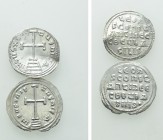 2 Byzantine Miliarensia.