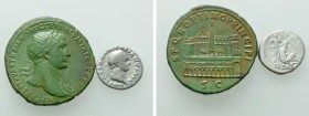 2 Roman Coins; Tooled!.