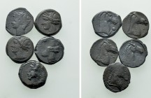 5 Coins of Carthage.