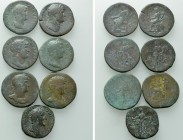 7 Sestertii; Hadrianus; Antoninus Pius etc.